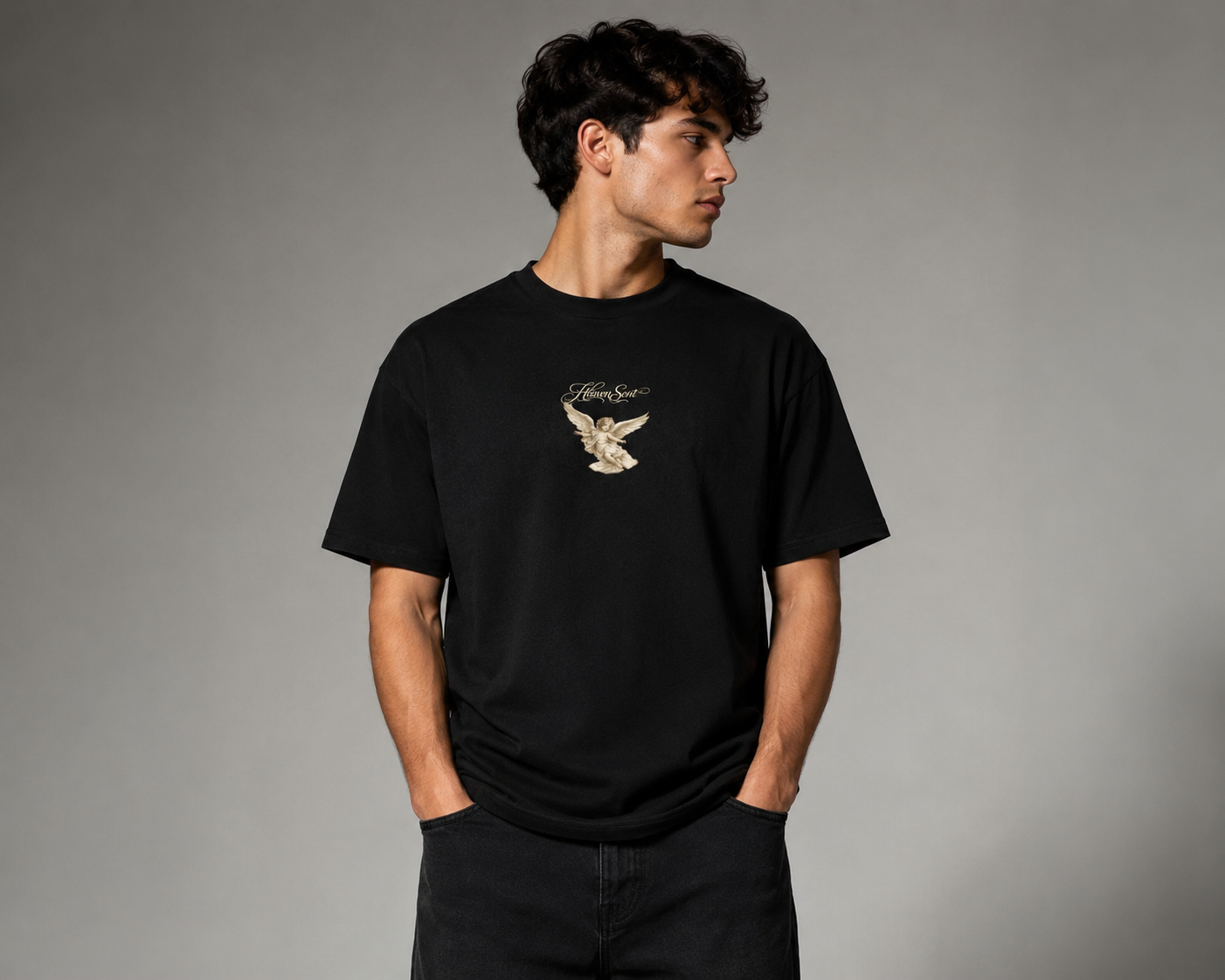 Heaven Sent Premium Oversized Shirt