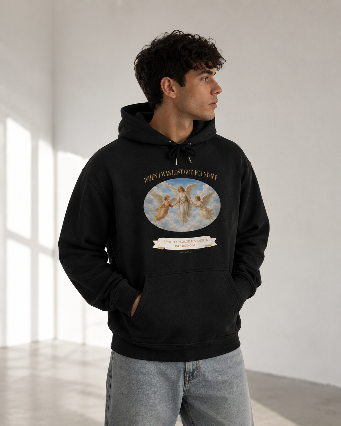 Angels Frontprint Hoodie