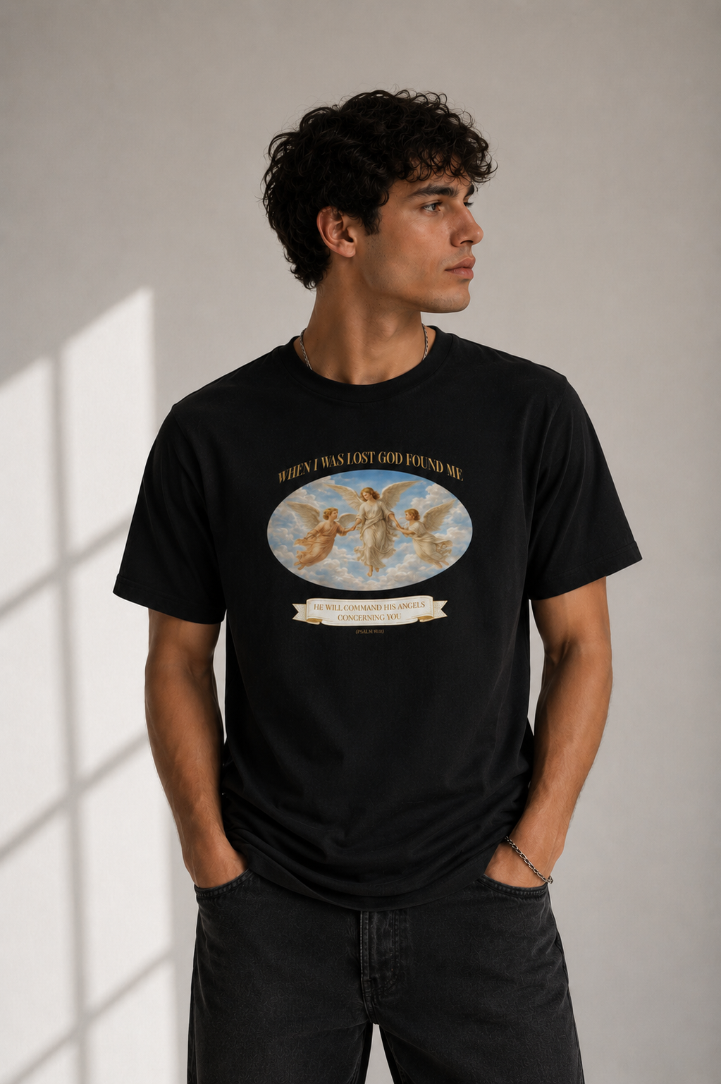 Angels Frontprint T-Shirt