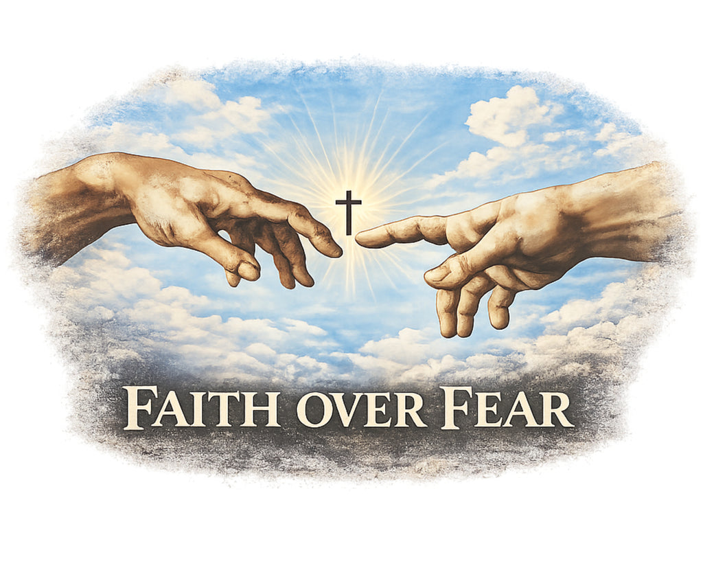 Faith over Fear Backprint T-Shirt