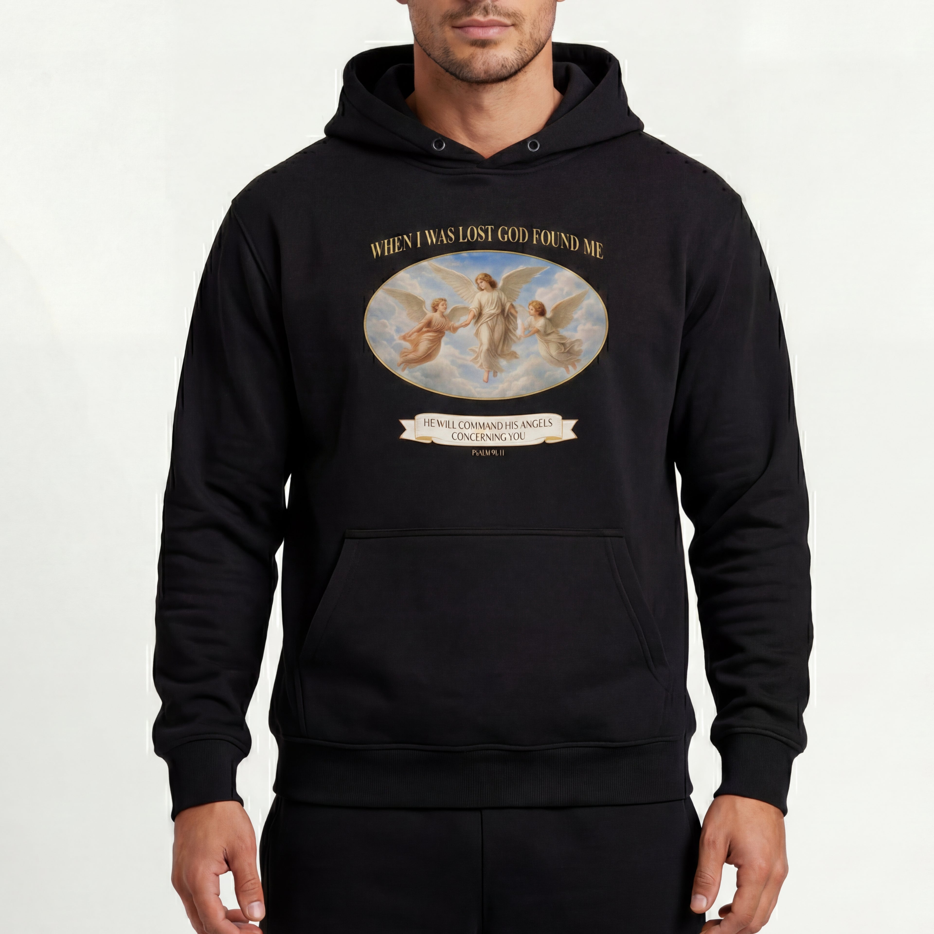 Angels Frontprint Hoodie