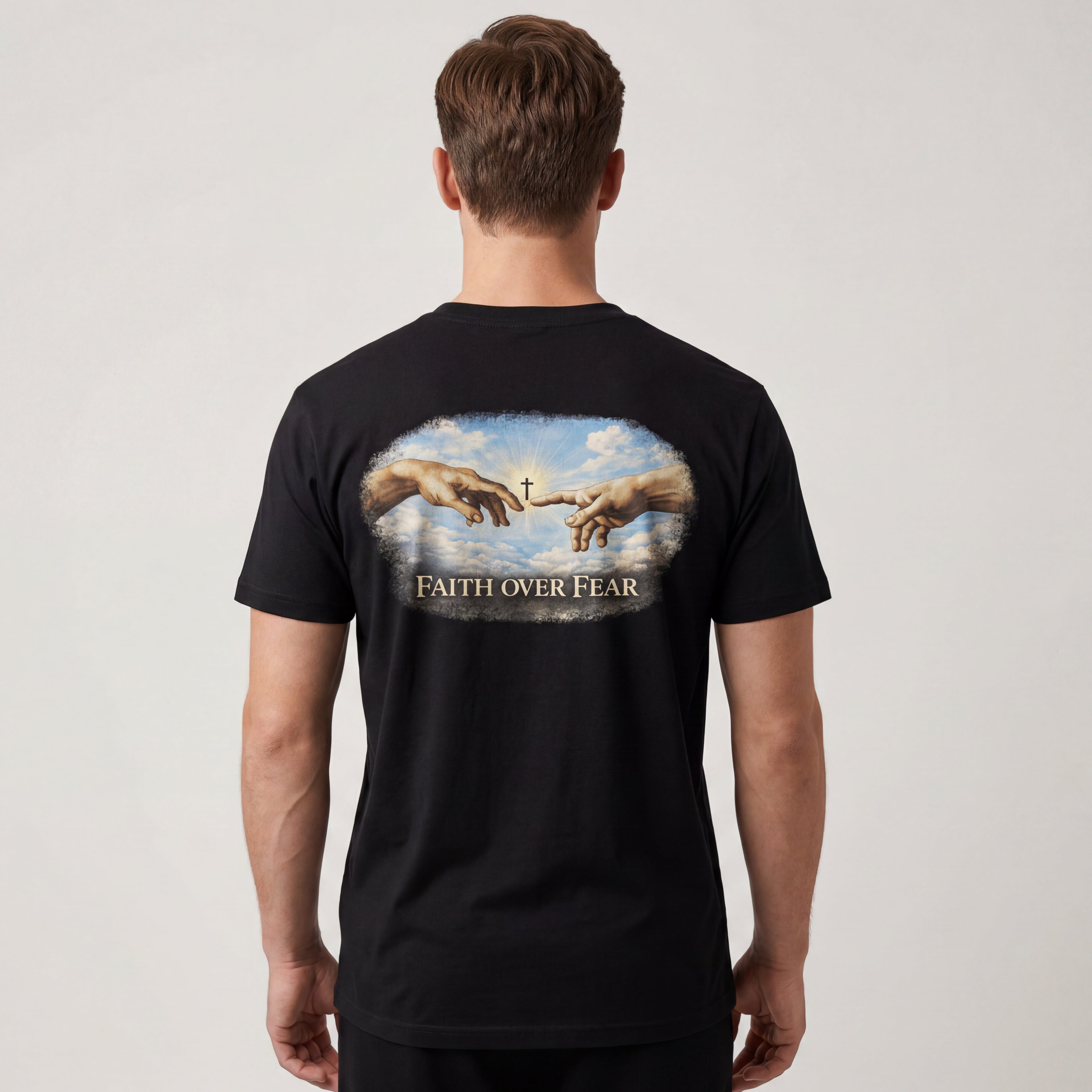 Faith over Fear Backprint T-Shirt